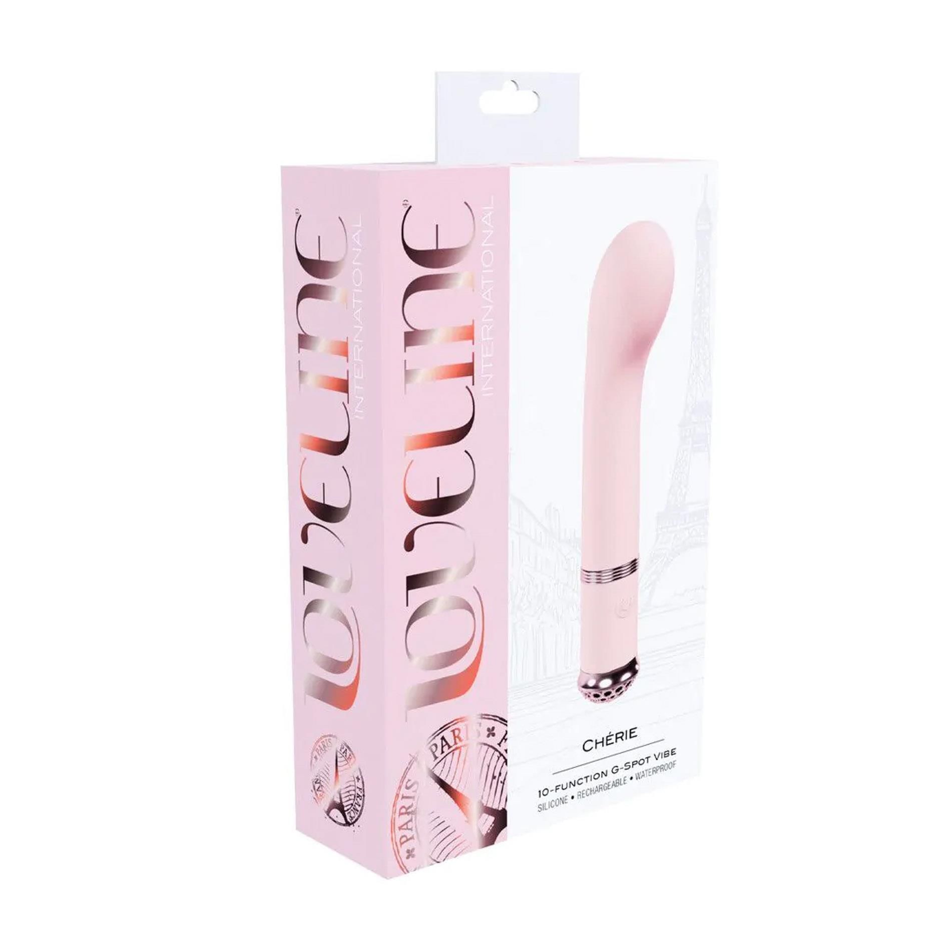 Wibrator Loveline Cherie G-Spot, 14 cm (różowy)