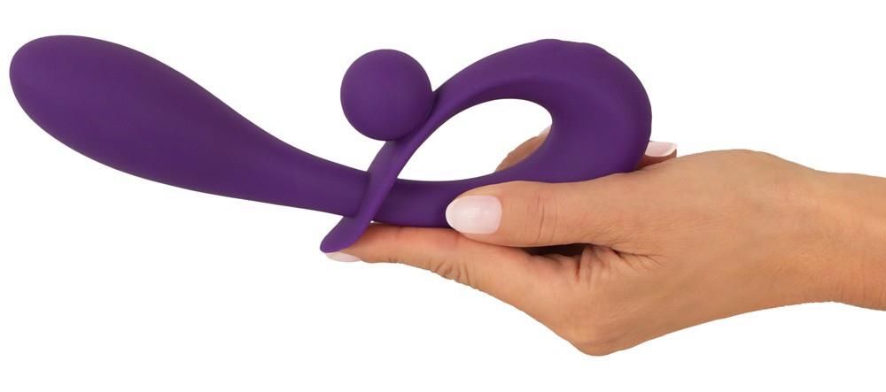 Wibrator Sweet Smile Clit Ball, 20 cm (fioletowy)