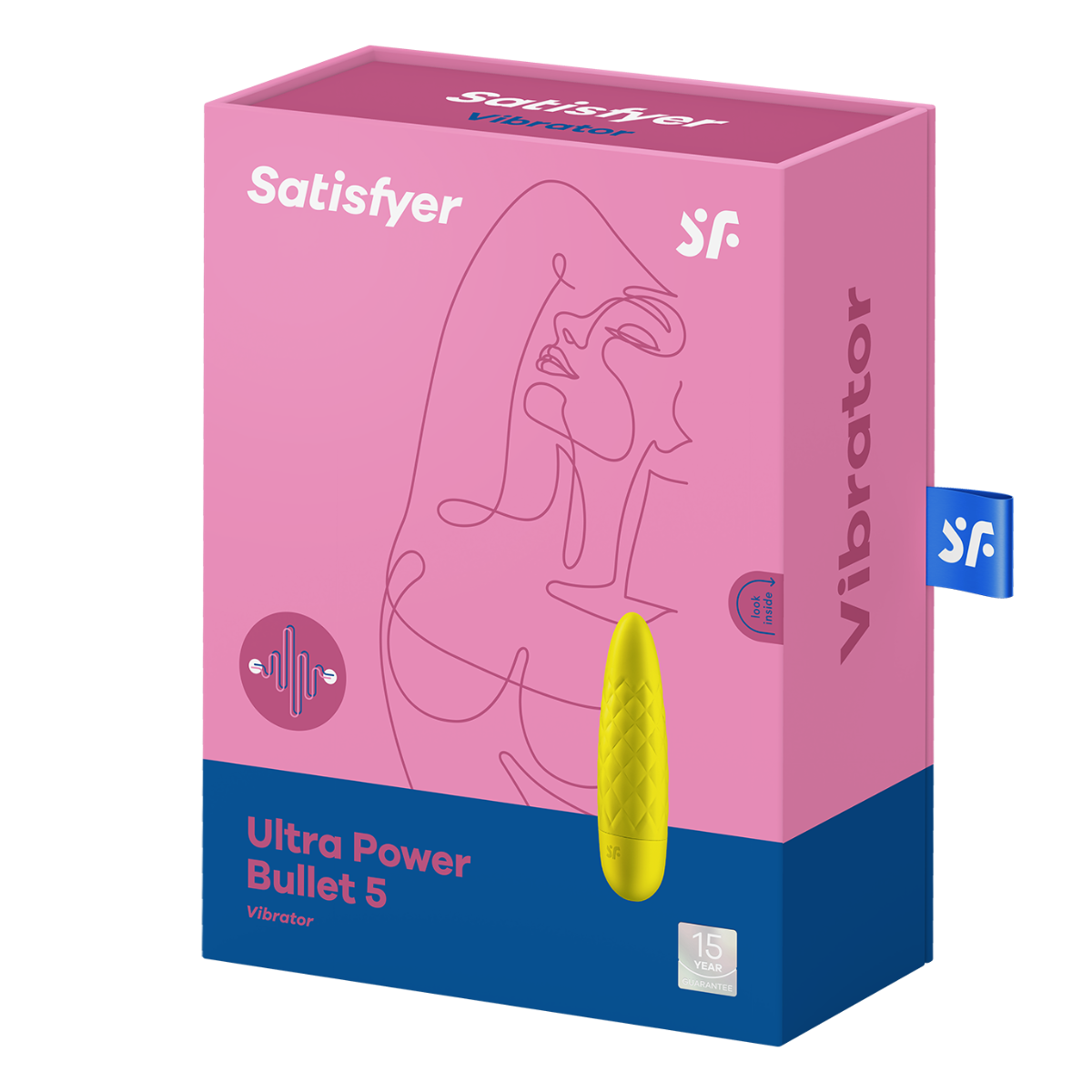 Вибратор для клитора Satisfyer Ultra Power Bullet 5, 10 см (желтый)