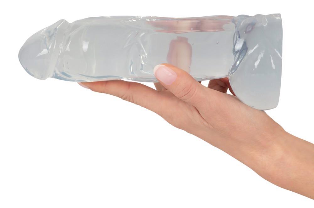 Фаллоимитатор Crystal Clear Big Dong, 23 см (прозрачный)