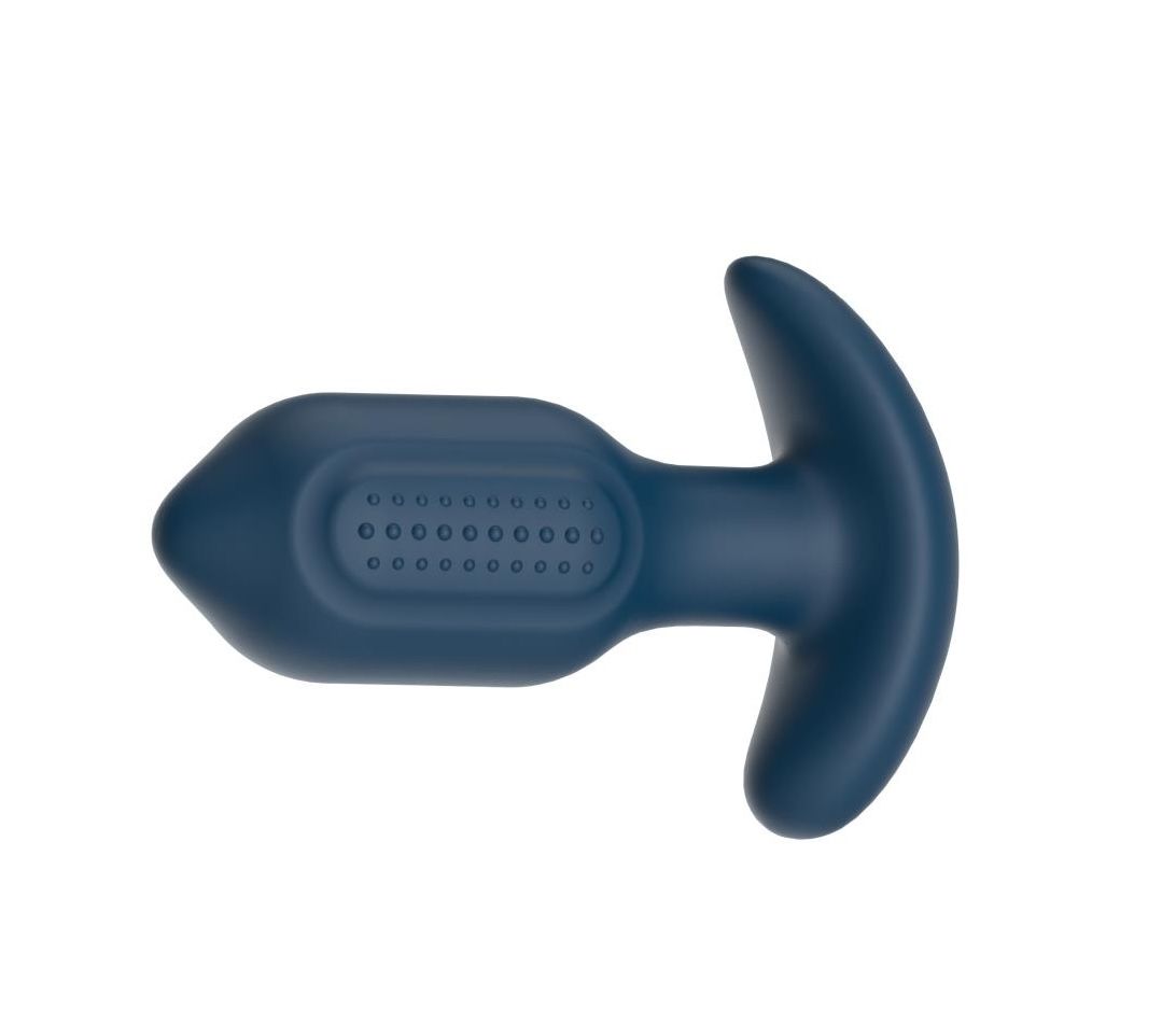 Korek analny B - Seria Lyla Victoria, 10.3 cm (niebieski)