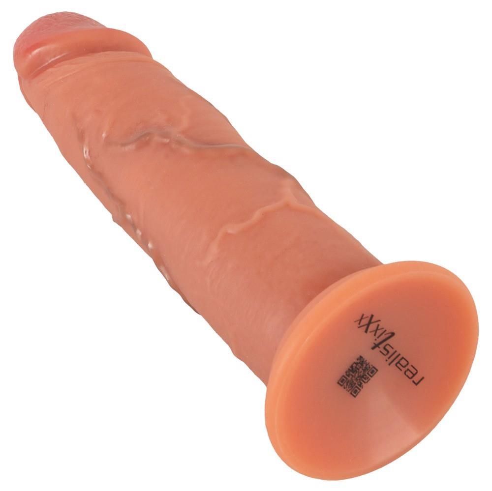 Dildo Realistixxx Moveable Ski, 20.5 cm (w kolorze cielistym)