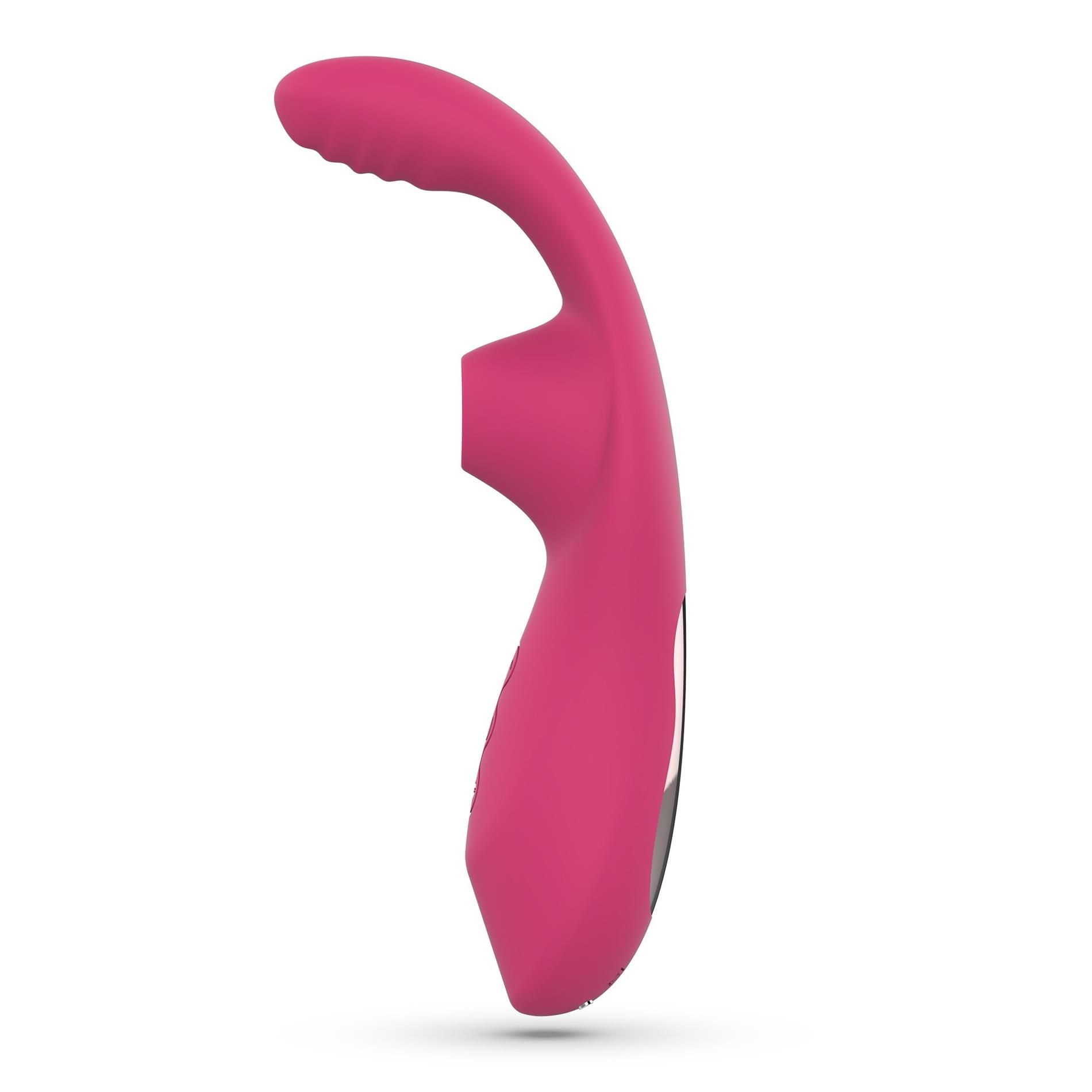 Stymulator łechtaczki Crushious Cyrano, 18 cm (różowy)