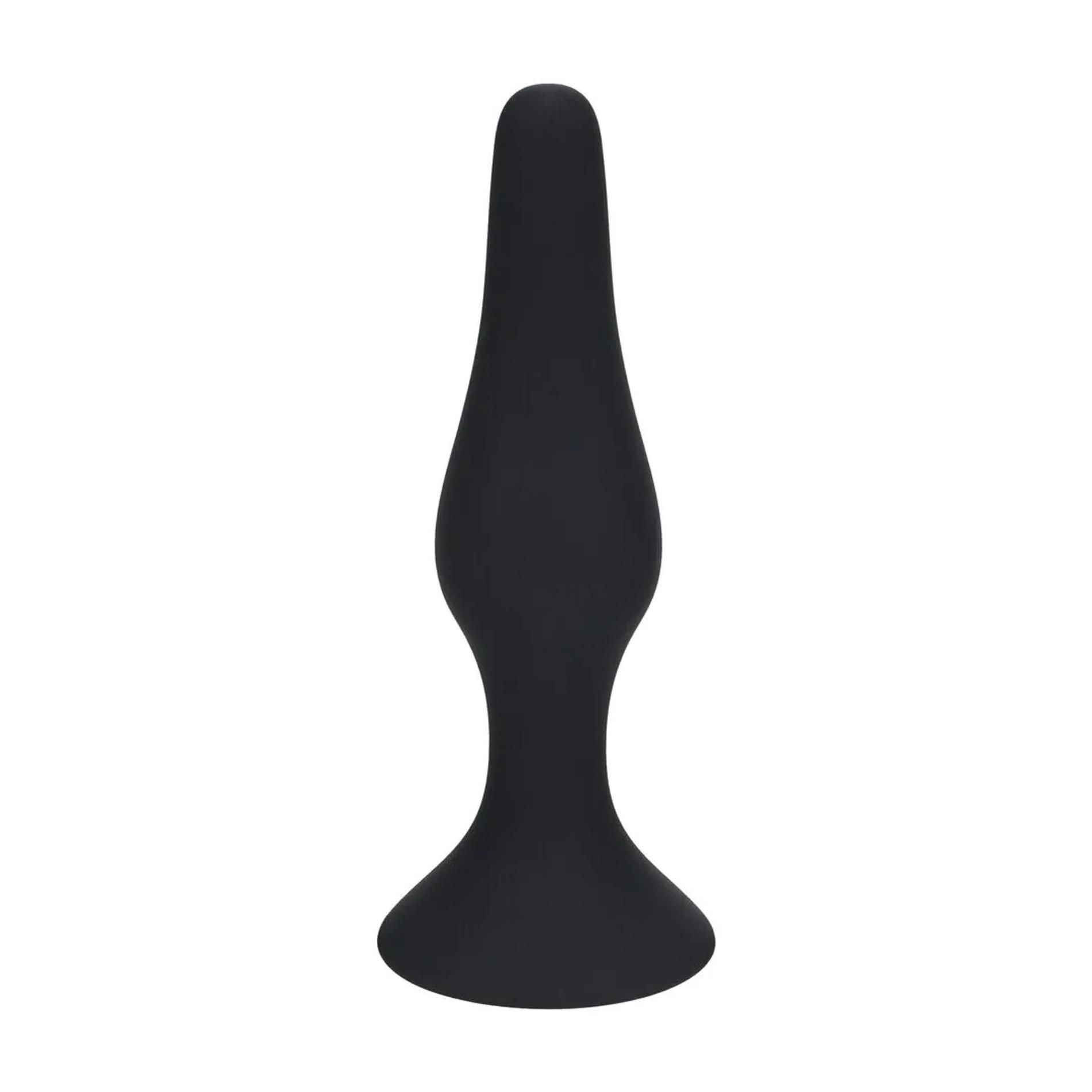 Korek analny Levelz Slim Anal Plug L, 12.5 cm (czarny)