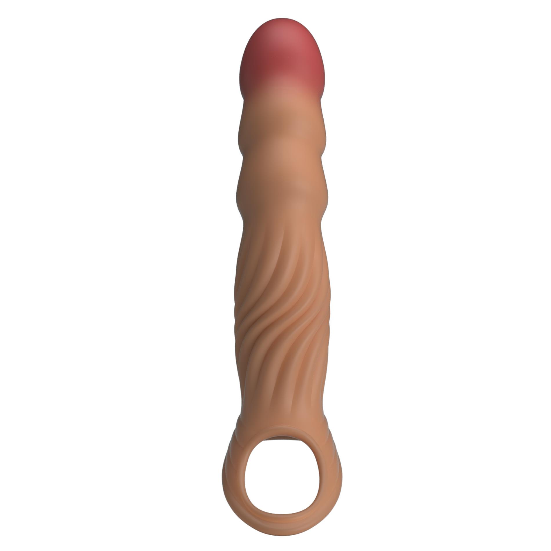 Насадка на пенис Pretty Love Penis Sleeve Extender, 24 см (телесный)