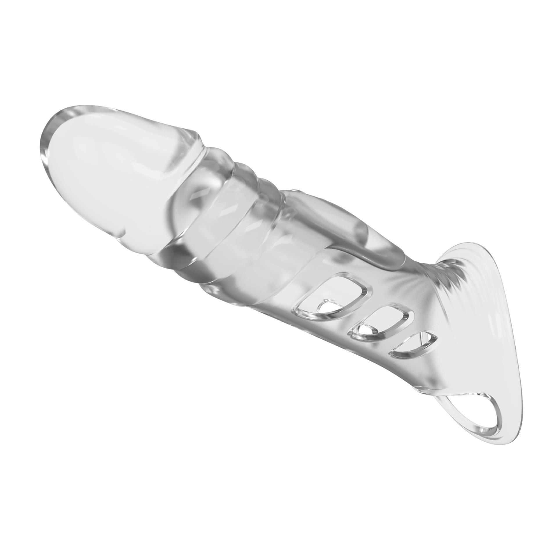 Насадка на пенис Pretty Love Penis Sleeve 8.7" Extender, 22 см (прозрачный)
