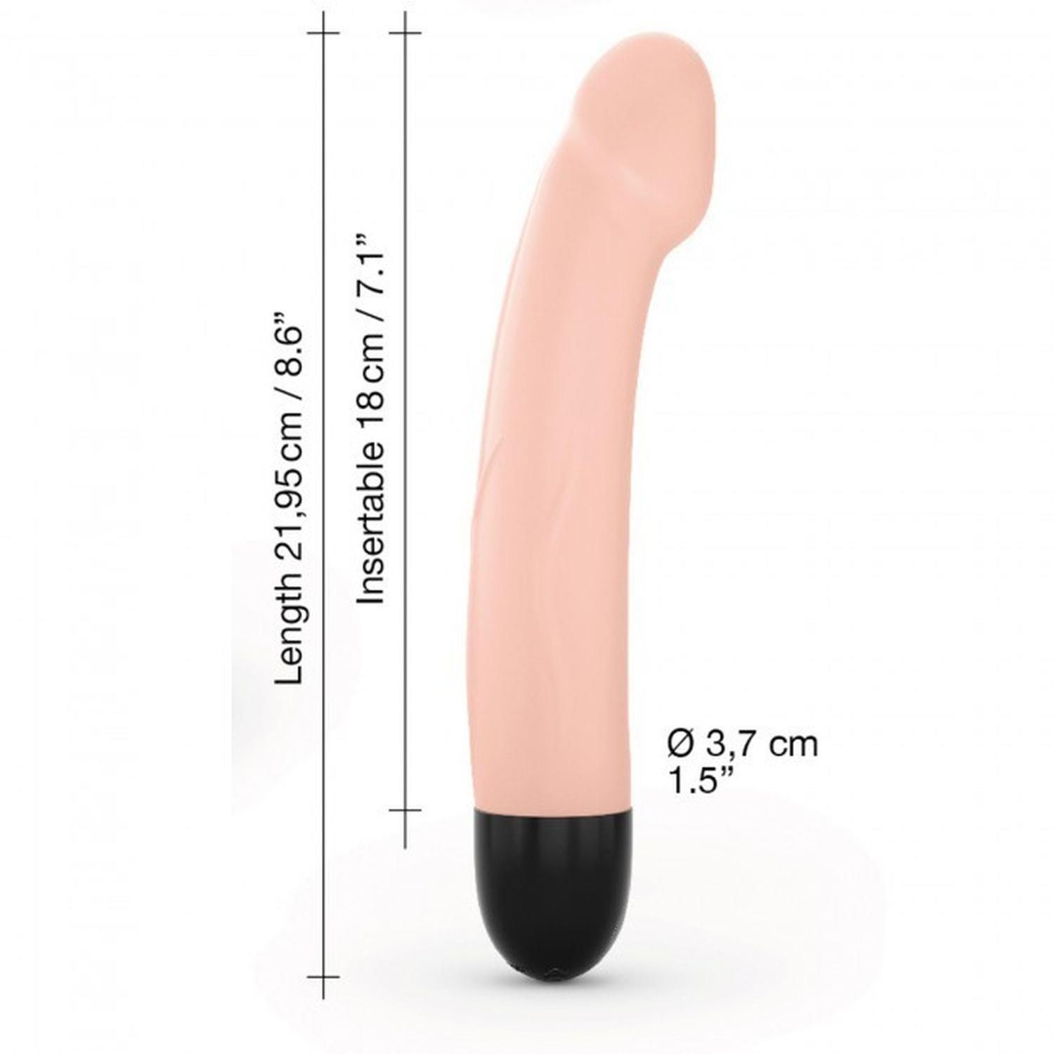 Wibrator do punktu G Dorcel Real 2.0, 22 cm (w kolorze cielistym)