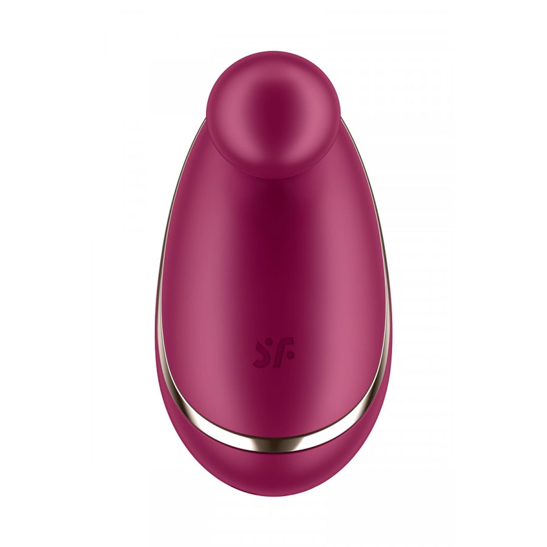 Вібратор для клітора Satisfyer Spot On 1, 7,5 см (бордовий)