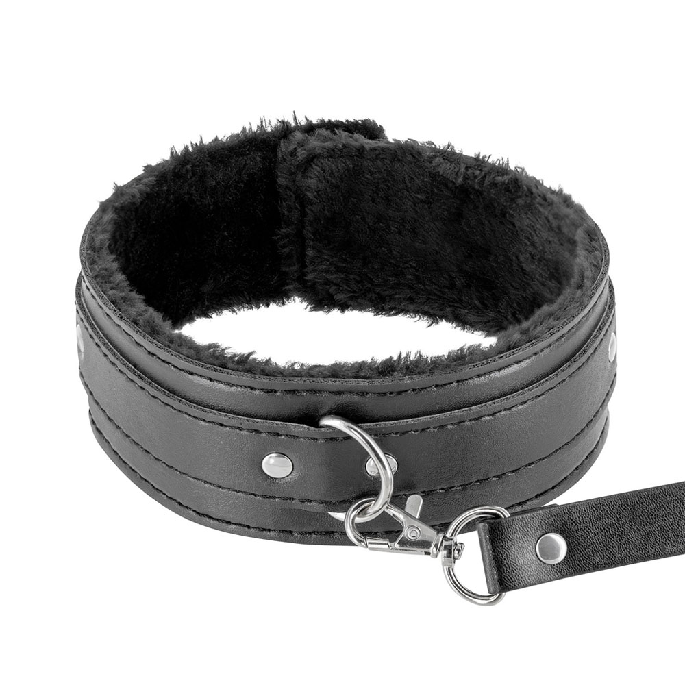 BDSM набор Fetish Tentation Enjoy Pain SM Bondage Box, 10 шт (черный)