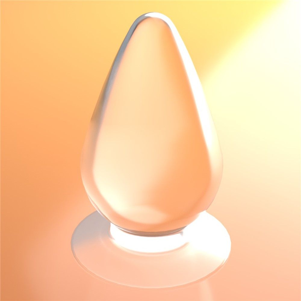Lovetoy Flawless Clear Anal Plug - Korek analny, Przezroczysty, 11.5 cm