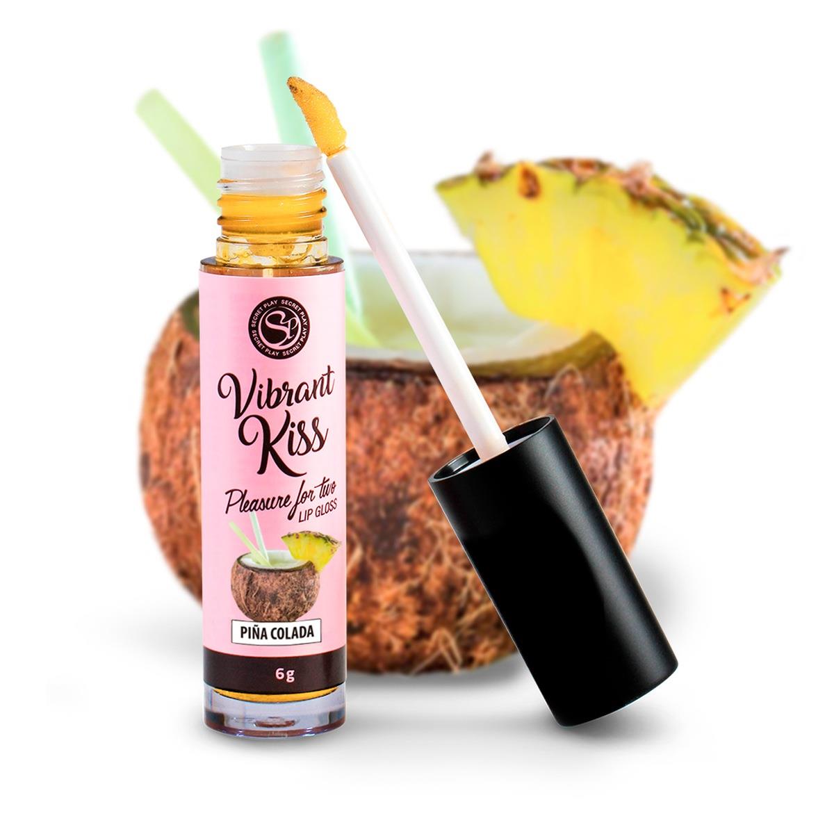 Блеск для губ Secret Play Vibrant Kiss Pina Colada, 6 мл