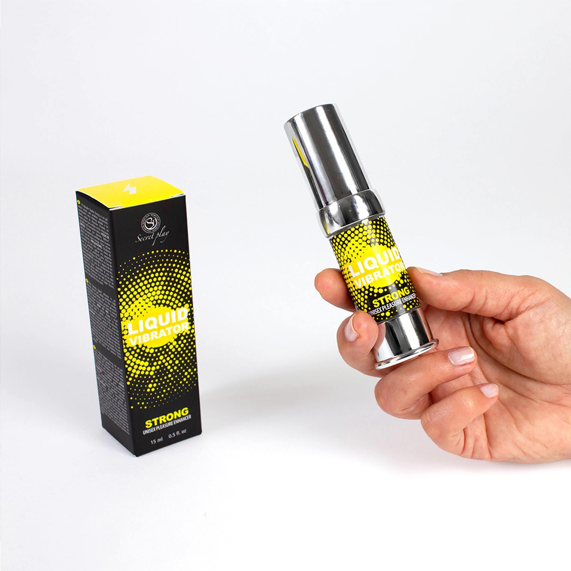 Secret Play Strong Stimulator Liquid Vibrator - Płynny wibrator, 15 ml