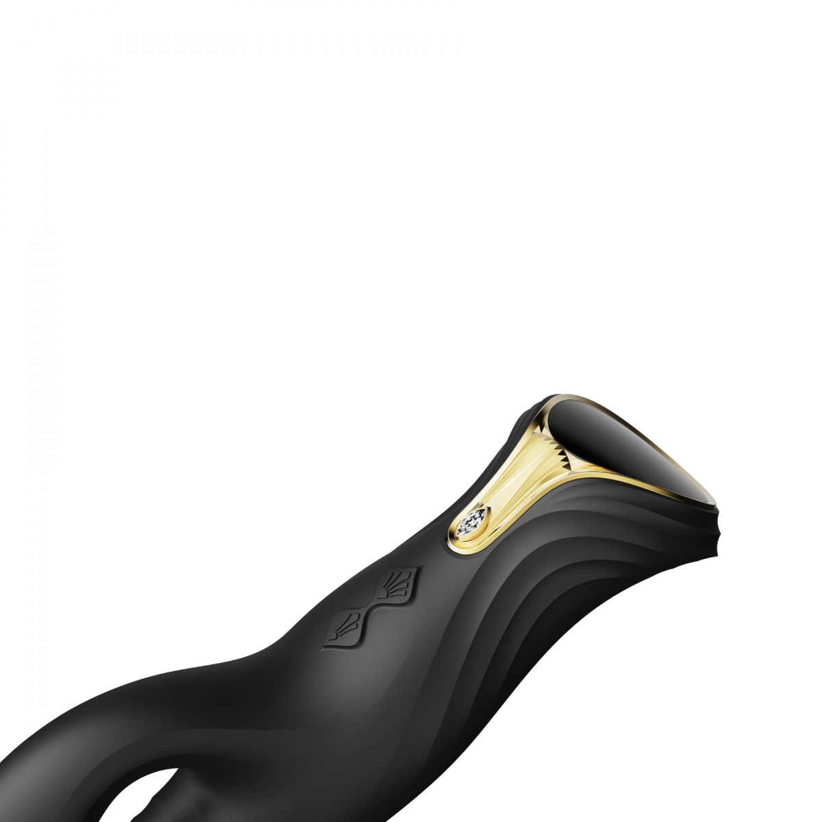 Вибратор-кролик Zalo Mose Rabbit Thruster, 25,7 см (черный)
