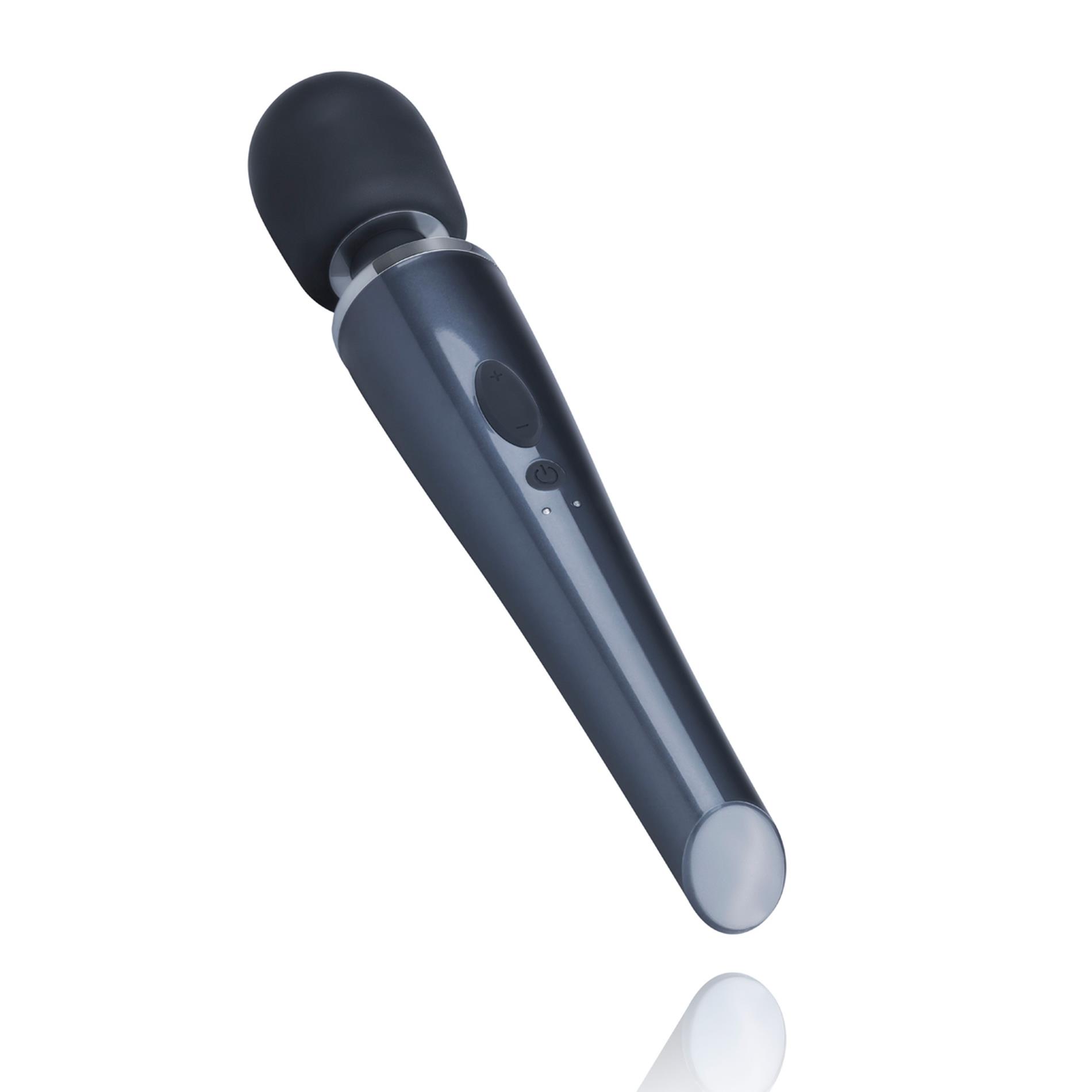 Вибромассажер Teazers Lightning Wand, 32 см (черный)