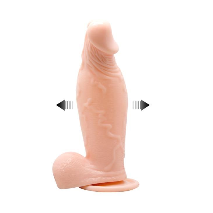 Надувной фаллоимитатор LyBaile Inflatable Dong, 19 см (телесный)
