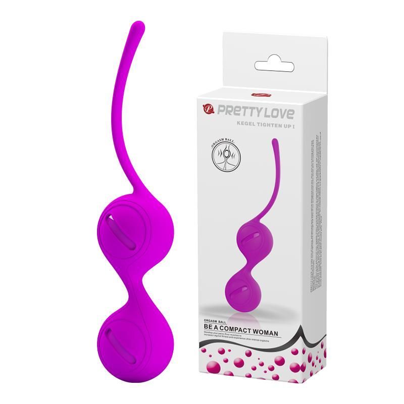 Вагинальные шарики Pretty Love Kegel Tighten Up I, 16,3 см (фиолетовый)