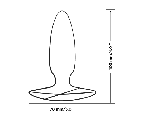 Korek analny Romp Bass, 10,5 cm (zielony)