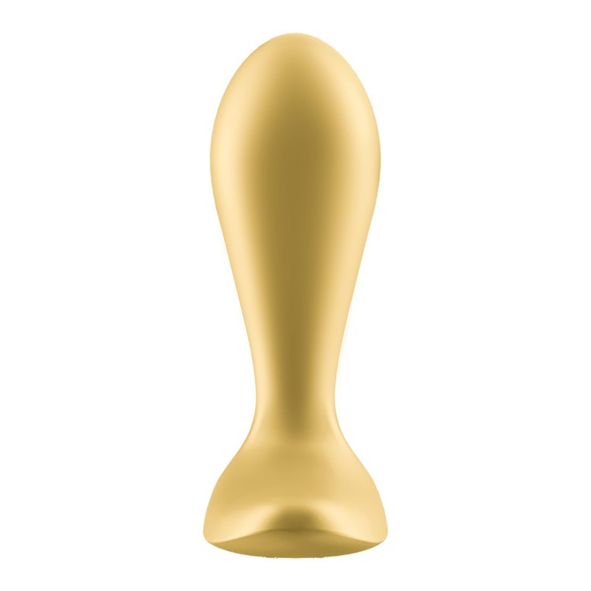 Анальна пробка з вібрацією Satisfyer Intensity Plug, 11,3 см (золотий)