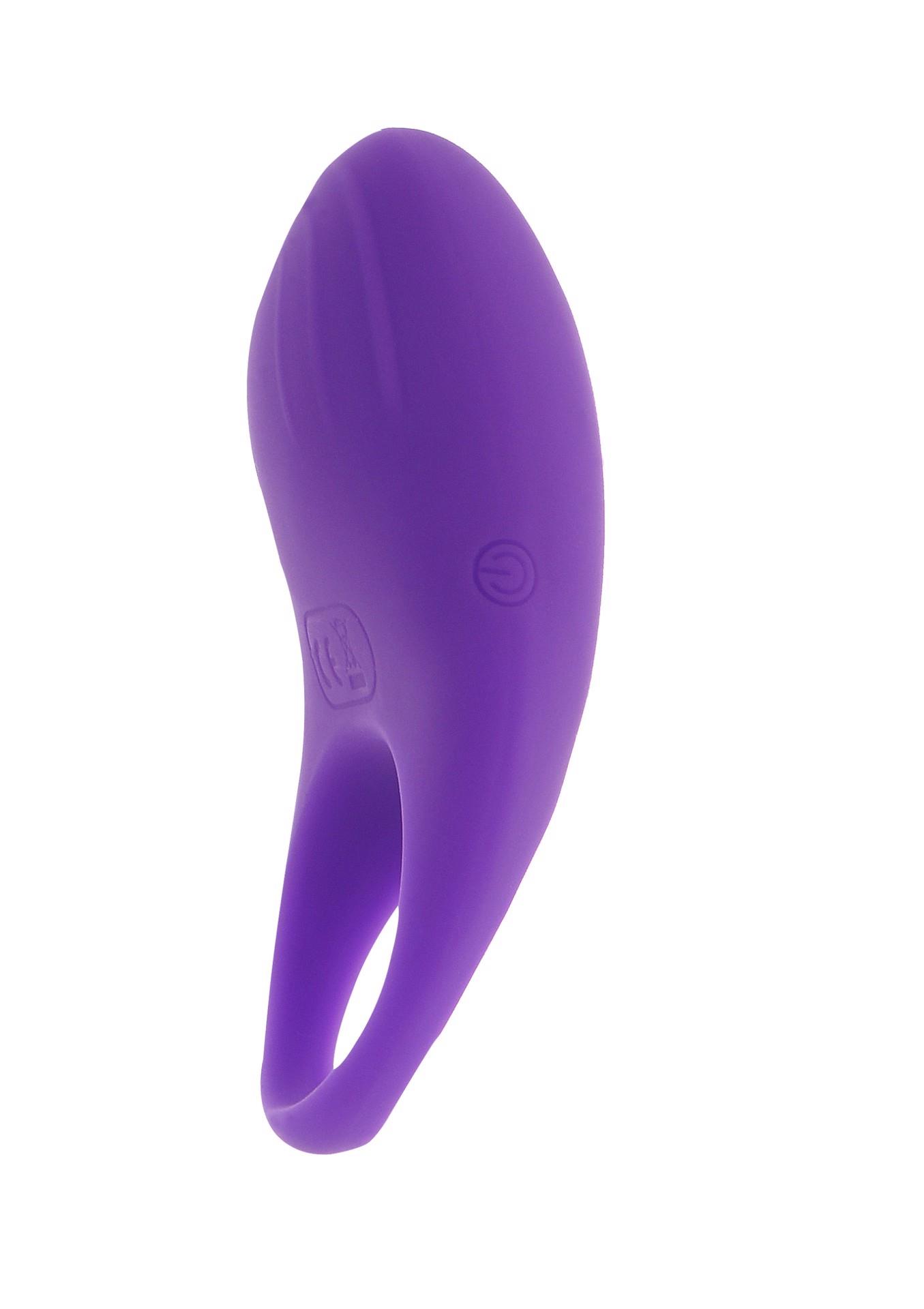 Эрекционное кольцо Toy Joy Happiness Tease & Arouse C-Ring, 8.9 см (фиолетовый)
