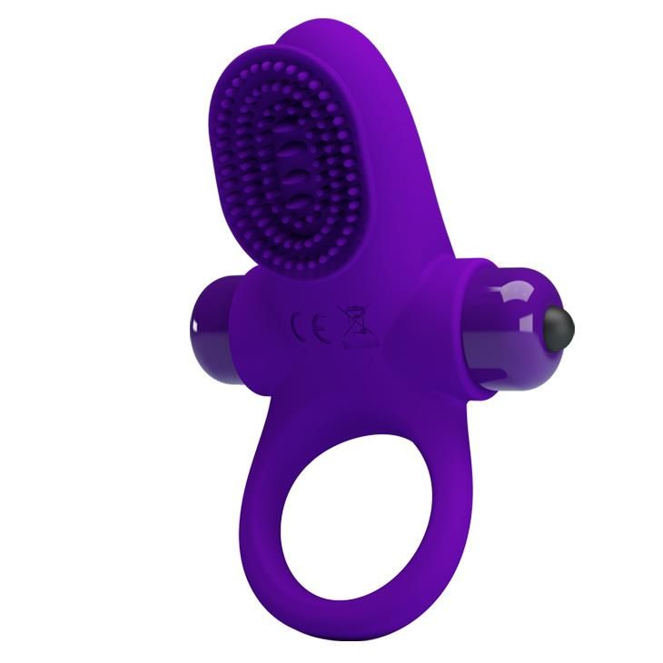 Віброкільце Pretty Love Vibrant Penis Ring II, 8,6 см (фіолетовий)