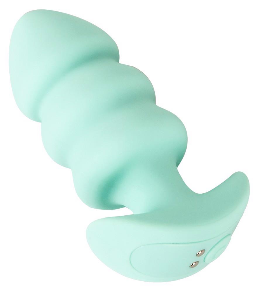 Korek analny Cuties Mini Butt Plug, 8 cm (mięta)