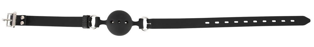 Кляп Bad Kitty Naughty Toys Gag М, 4 см (черный)