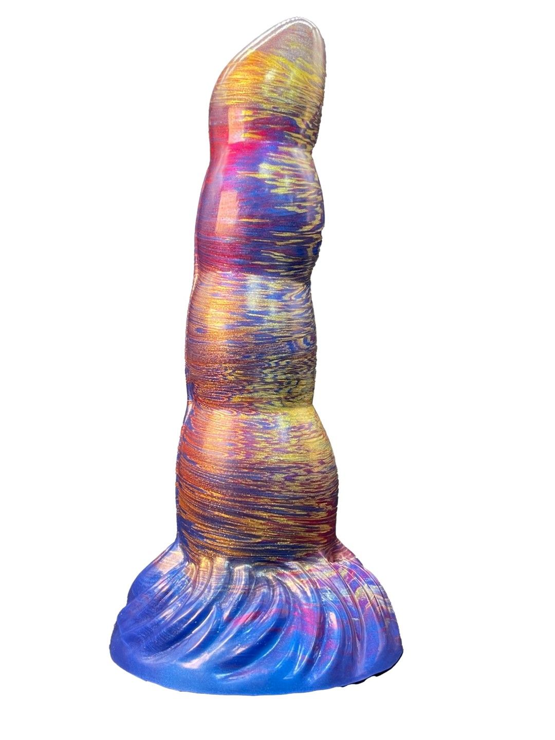 Passion Labs Space - Dildo, Tęcza, 20 cm