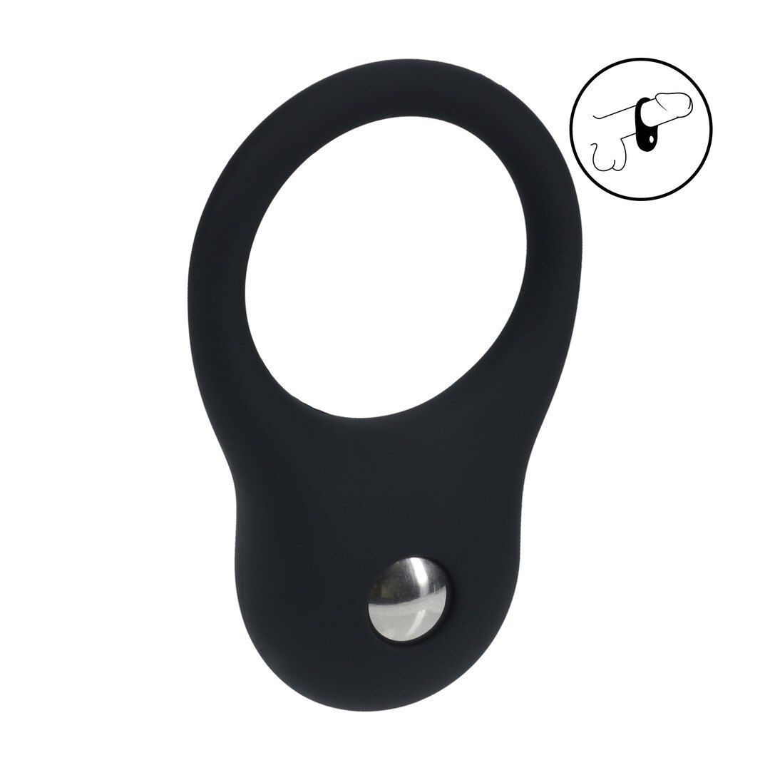 Эрекционное кольцо Levelz Training Cockring S, 7 см (черный)
