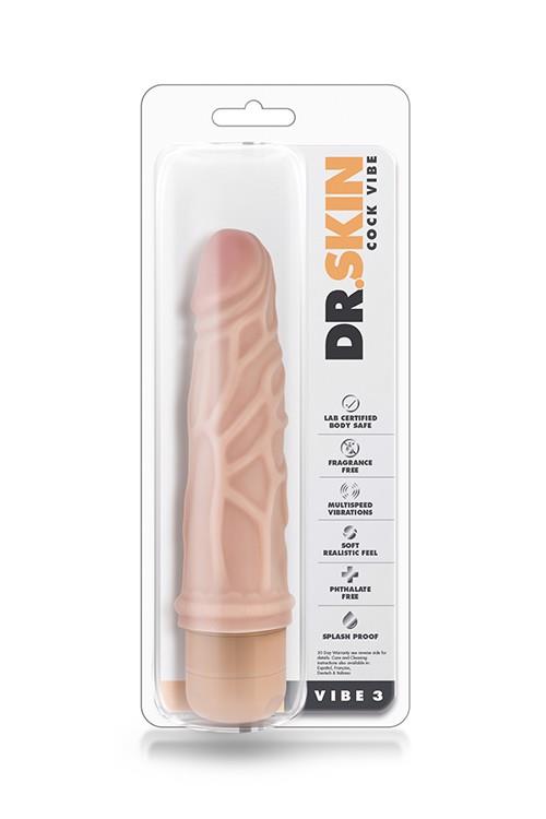 Вибратор Mr. Skin Cock Vibe, 19.7 см (телесный)