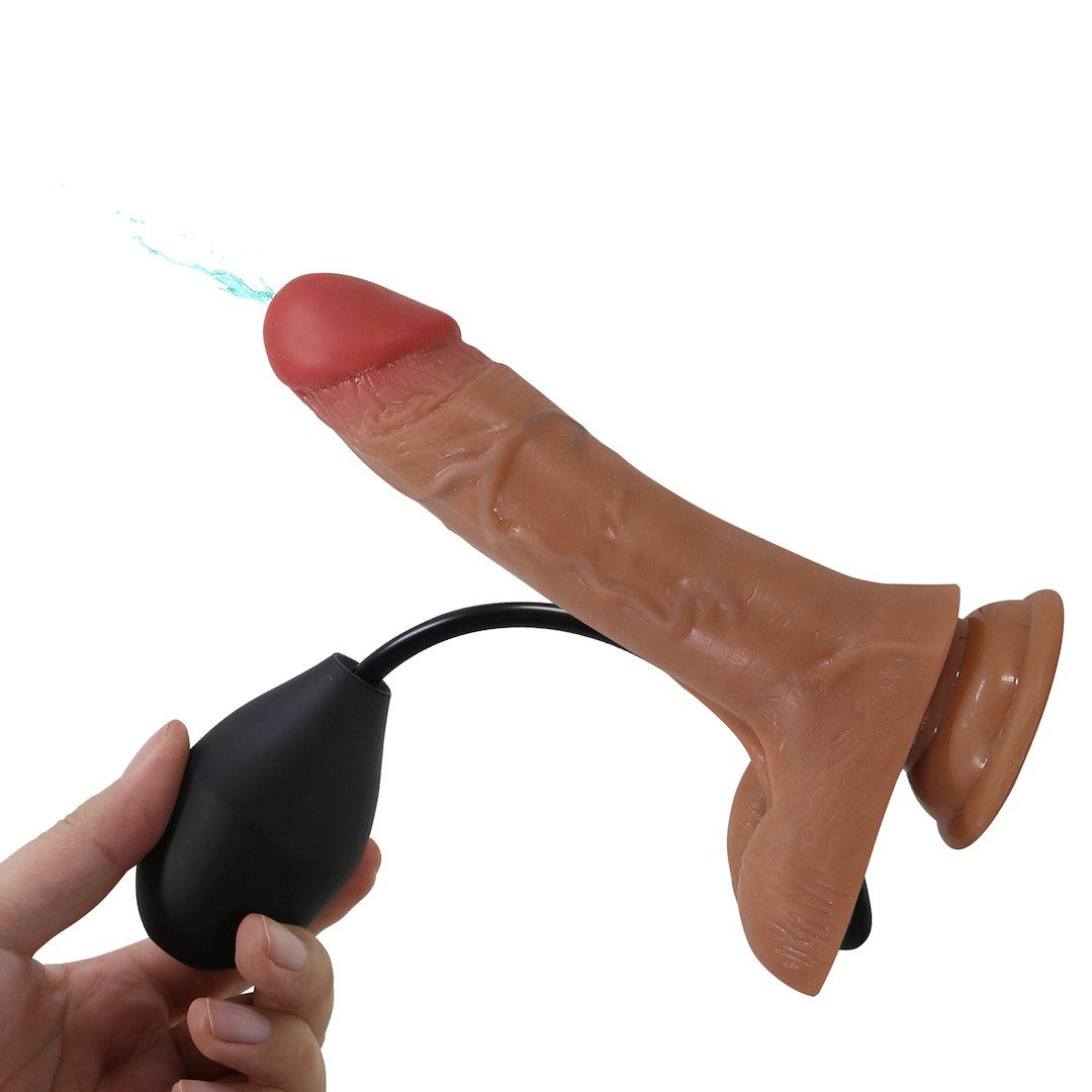 Strap-on Pretty Love Oher, 20 cm (brązowy)