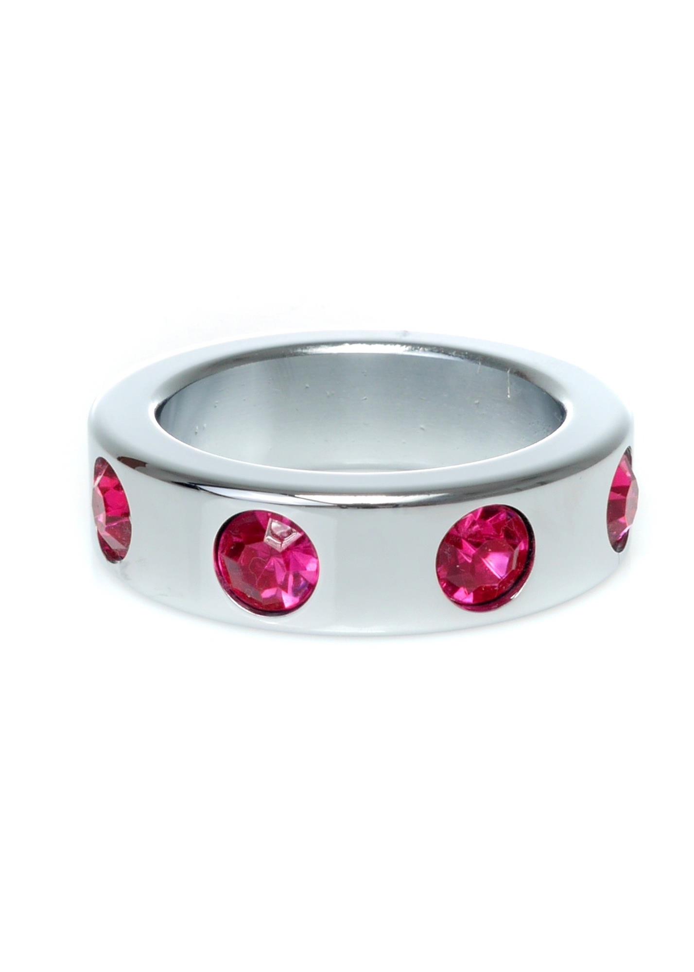 Эрекционное кольцо B - Series HeavyFun Metal Cock Ring, 5 см (серебристый)