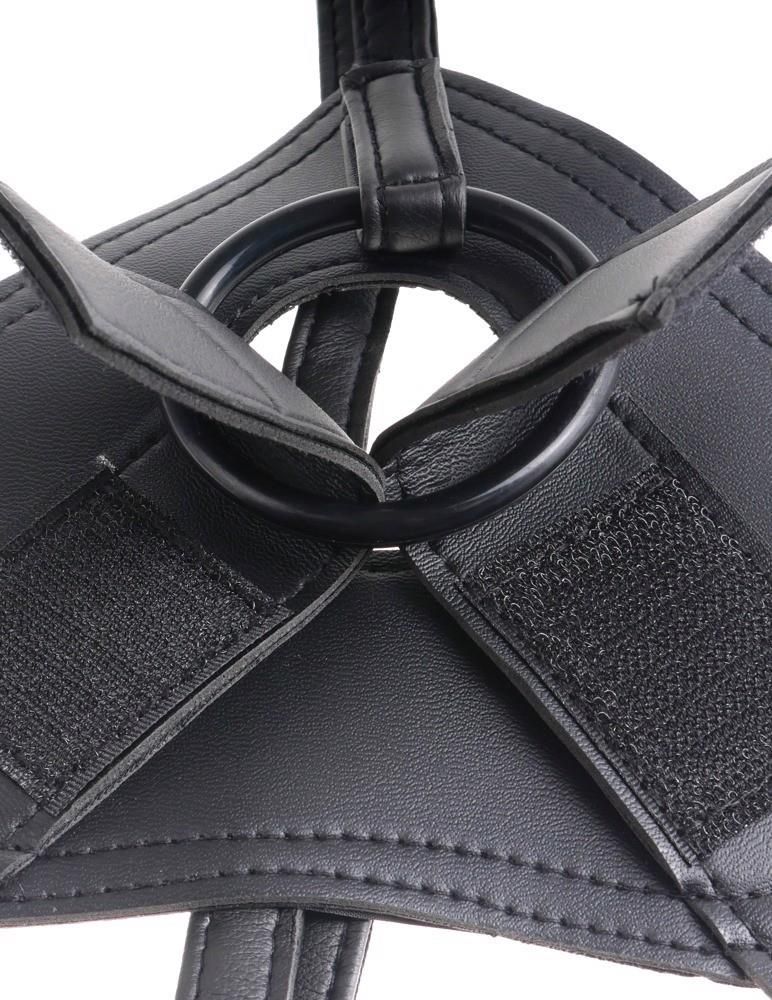 Страпон King Cock Strap-On Harness 8 Inch, 20,3 см (тілесний)