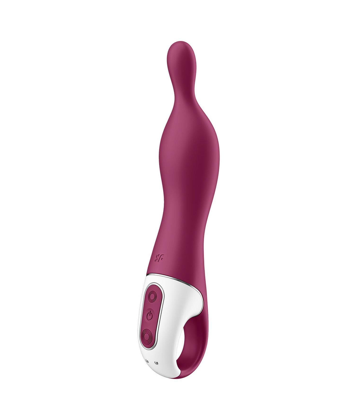 Вибратор Satisfyer A-Mazing 1, 21,7 см (бордовый)