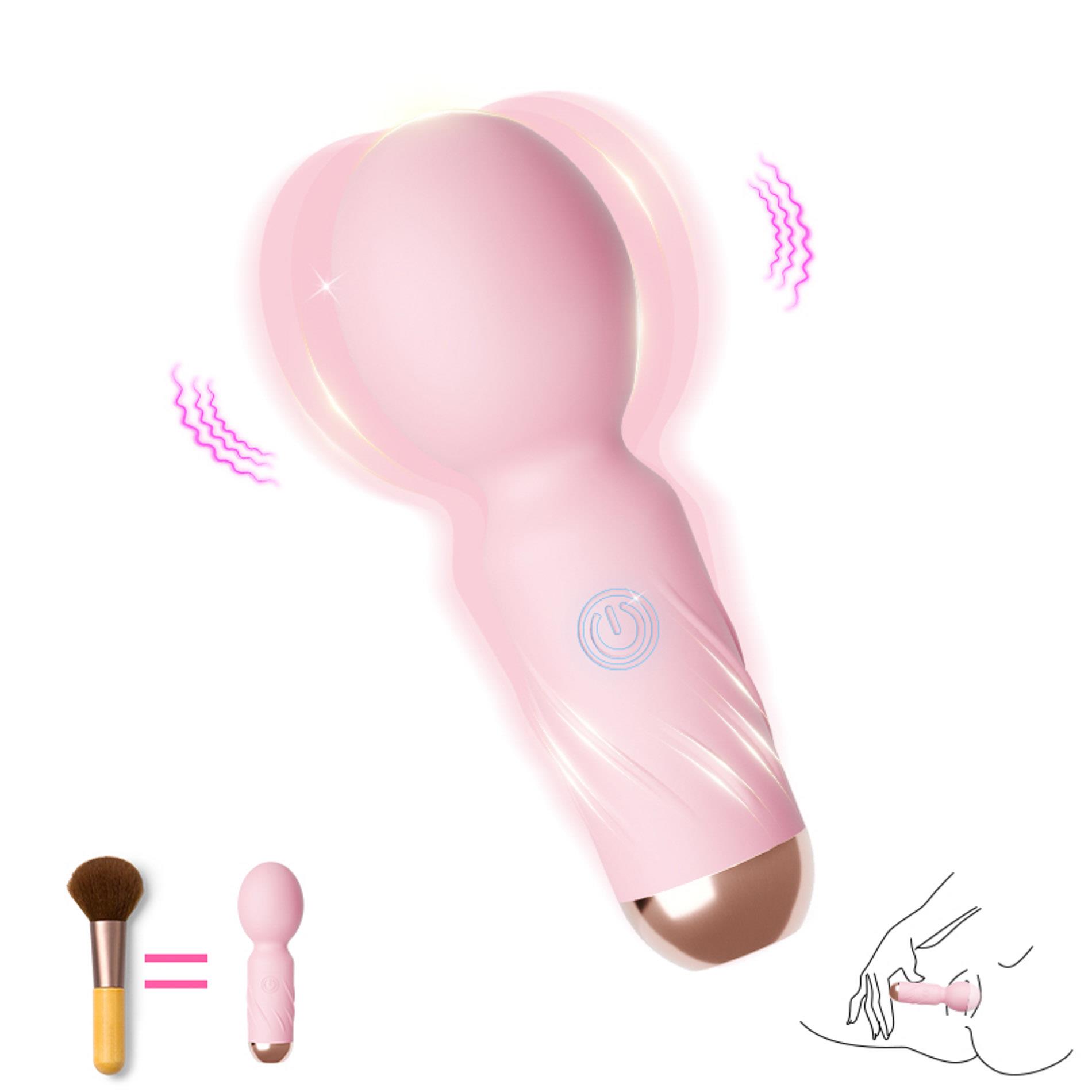 Вибратор B - Series Cute Mini Wand, 10.1 см (розовый)