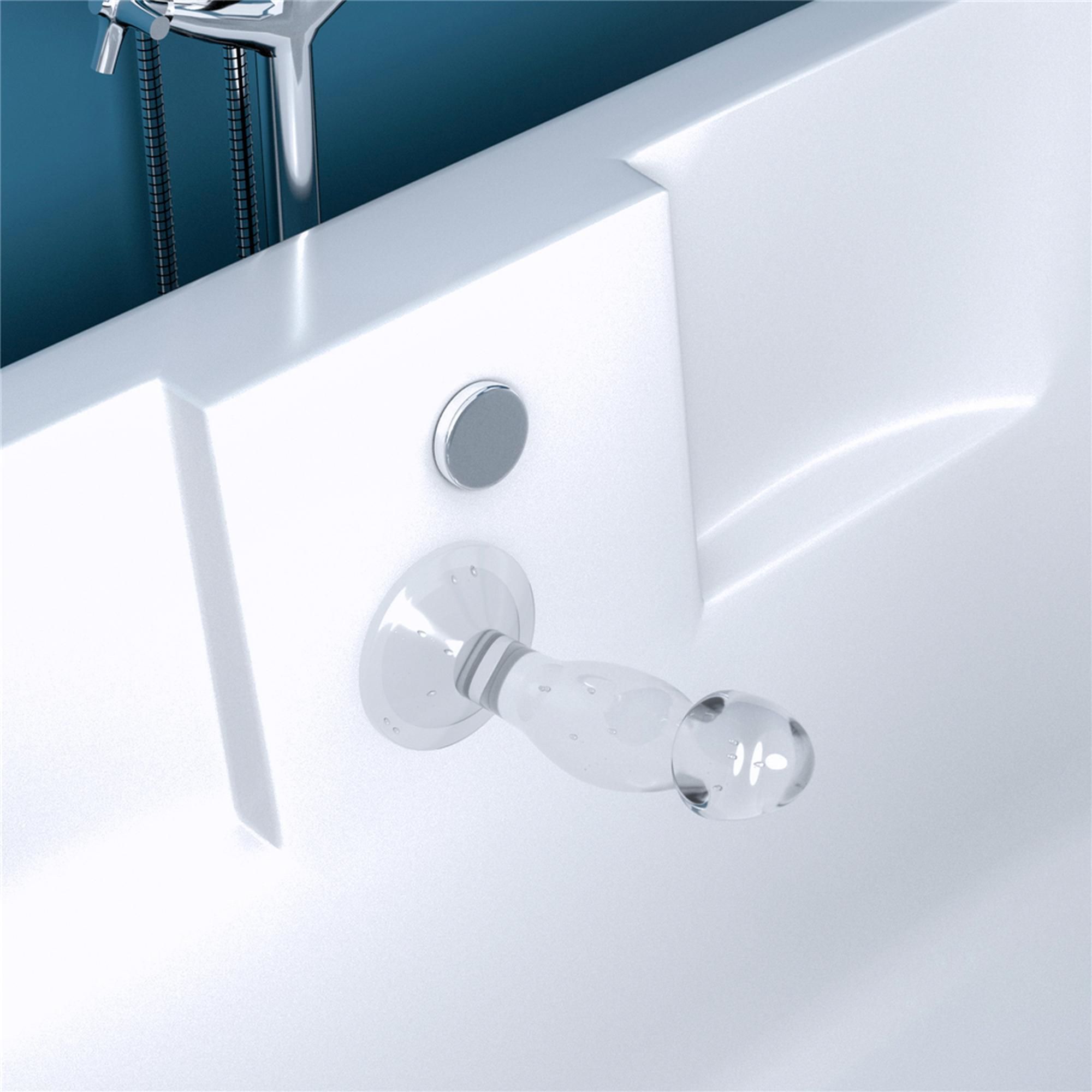 Korek analny LoveToy Flawless, 16,5 cm (przezroczysty)