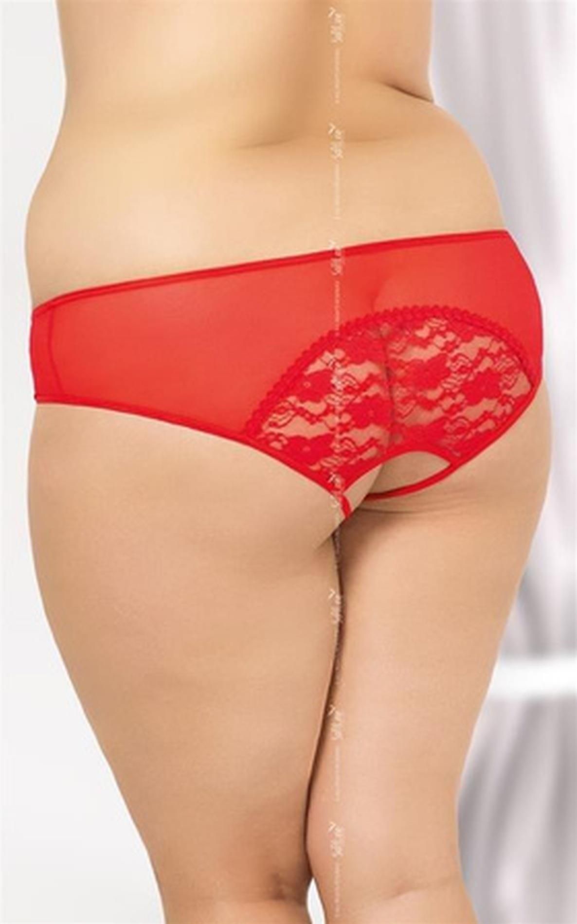 Эротические трусики Softline String 2466, 2XL (красный)