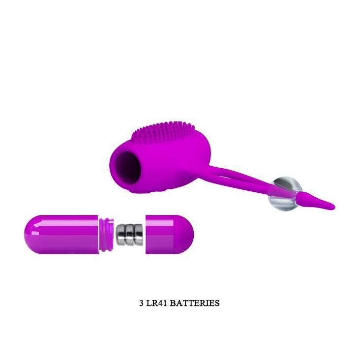 Стимулятори для сосків Pretty Love Bancroft Nipple, 9 см (фіолетовий)