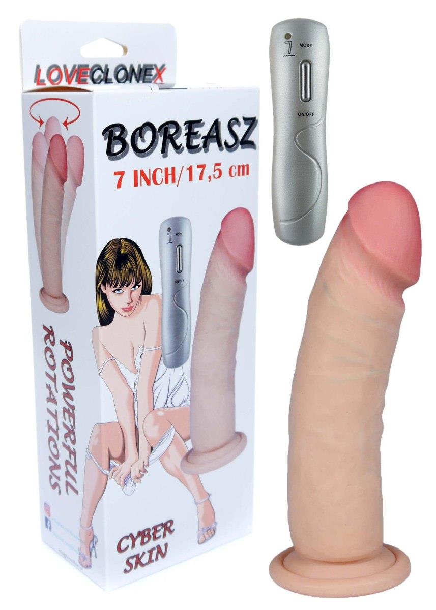 Вибратор B - Series Real Boreasz 7", 20.5 см (телесный)