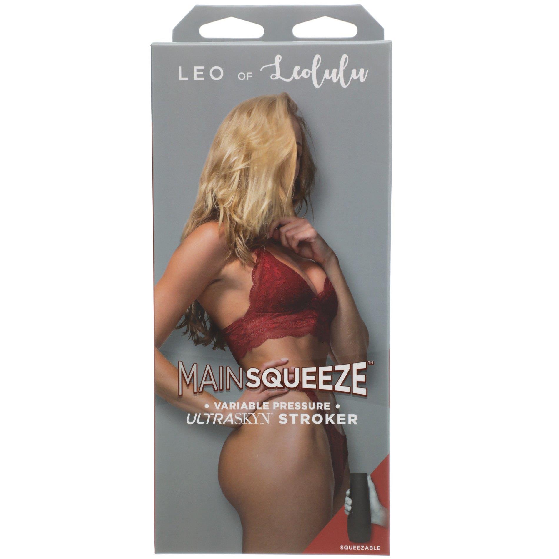 Doc Johnson Leo of Leolulu - Ultraskyn Pussy Masturbator - Masturbator, W kolorze cielistym, 22.9 cm