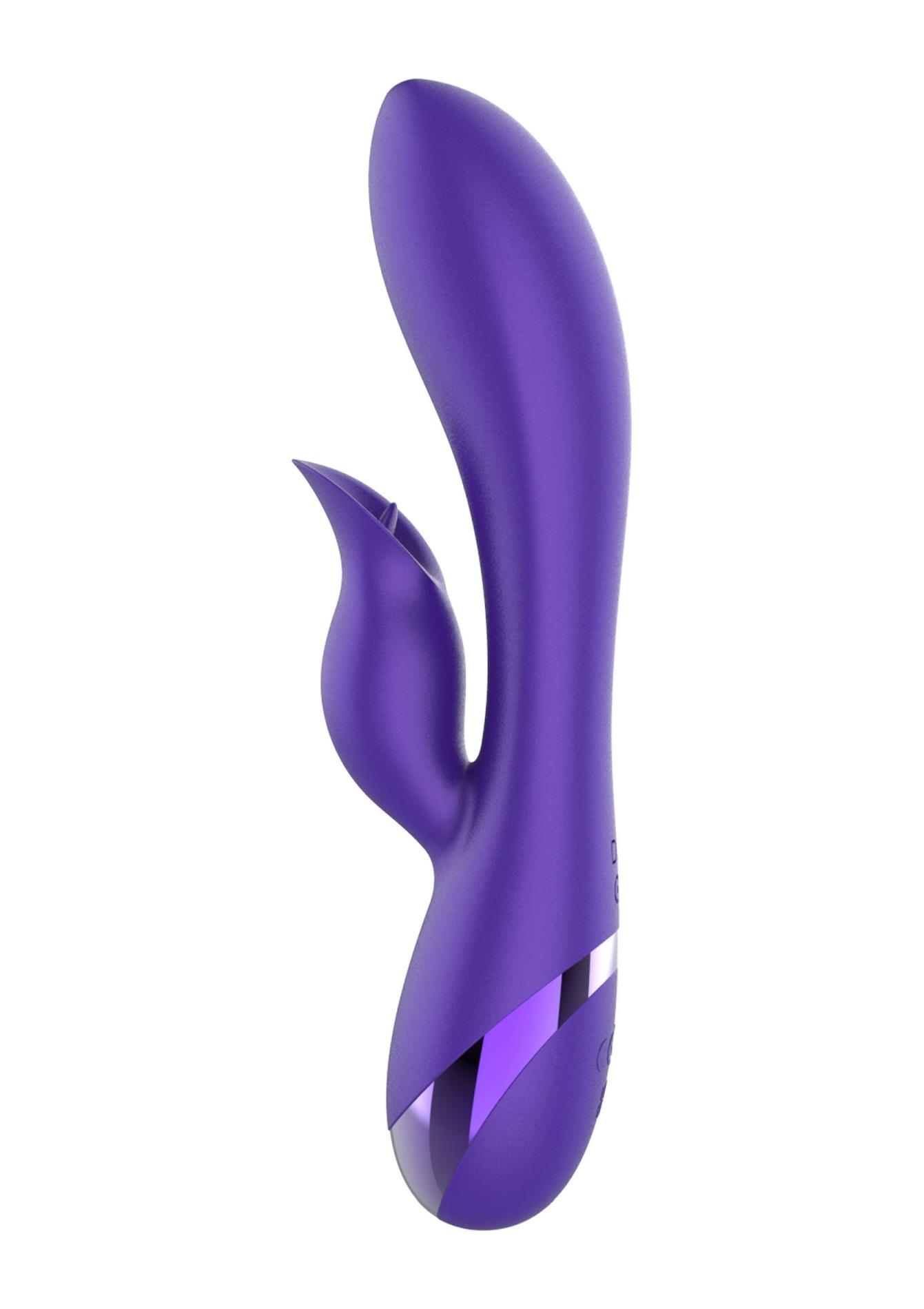 Вибратор-кролик Xocoon Unchained Love G-Spot, 19 см (фиолетовый)