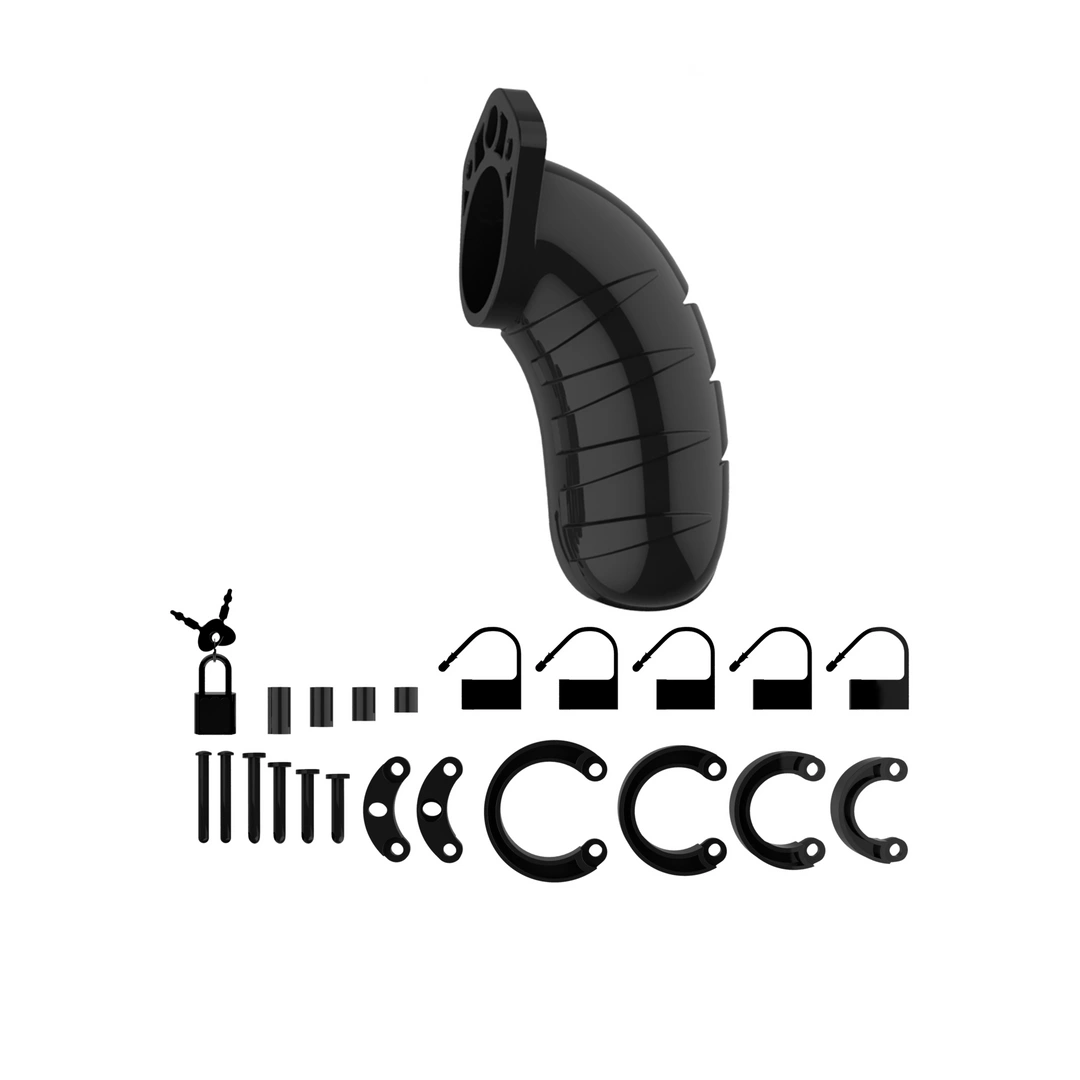 Пояс верности ManCage 04 Chastity Cage, 12 см (черный)