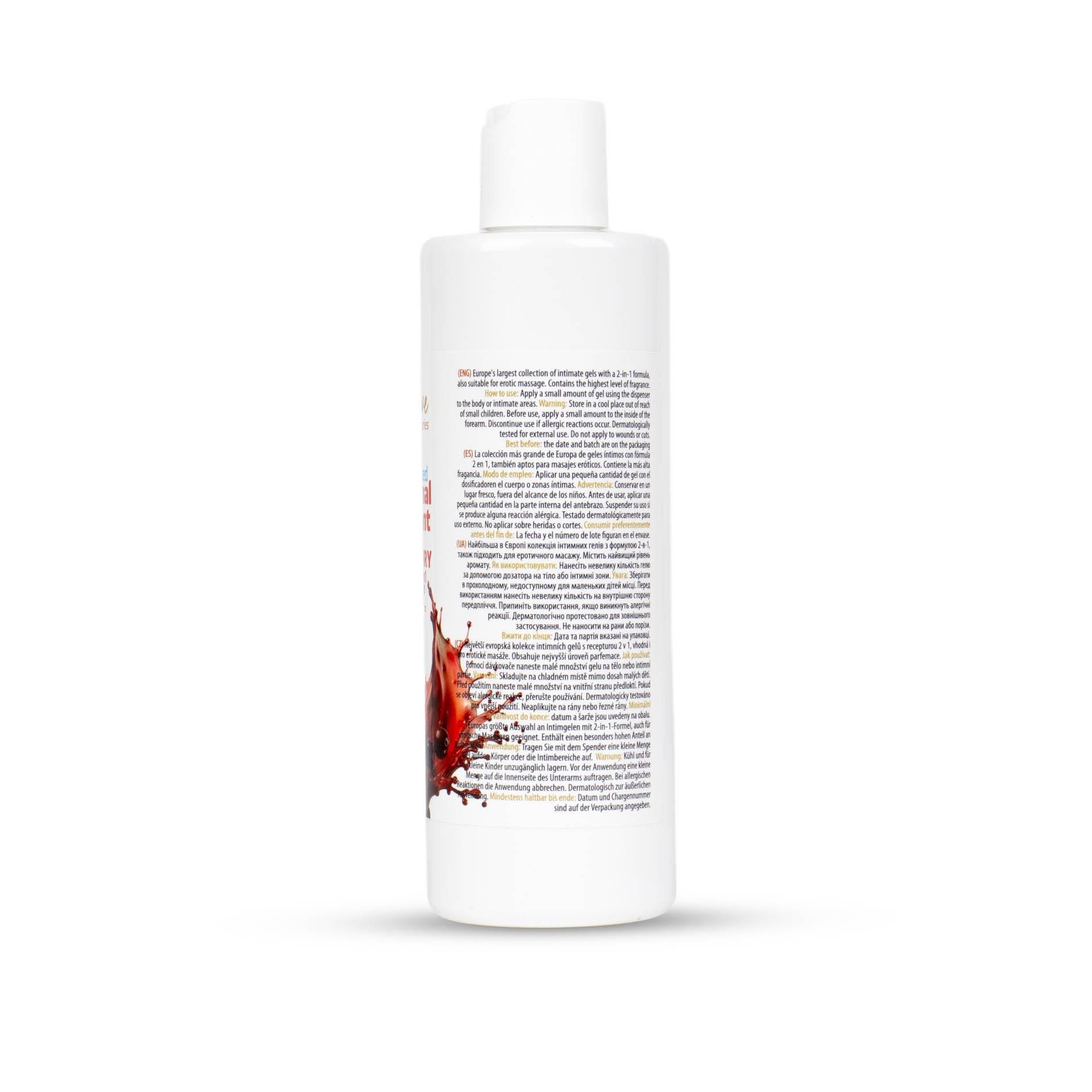 Лубрикант MyLove Aroma Series Intim&Massage 2in1 Cranberry, 300 мл