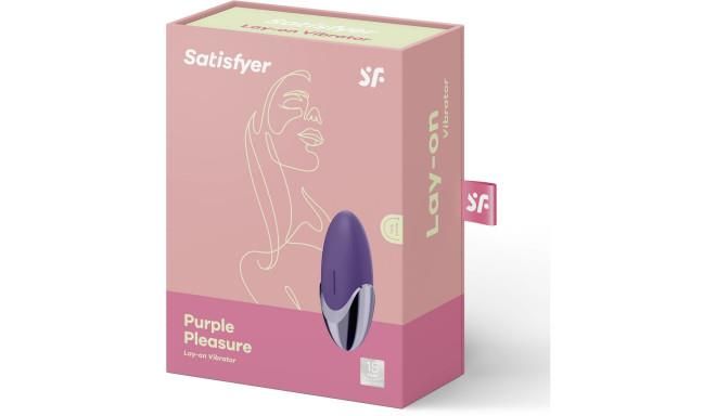Міні-вібратор для клітора Satisfyer Layons, 9,5 см (пурпурний)