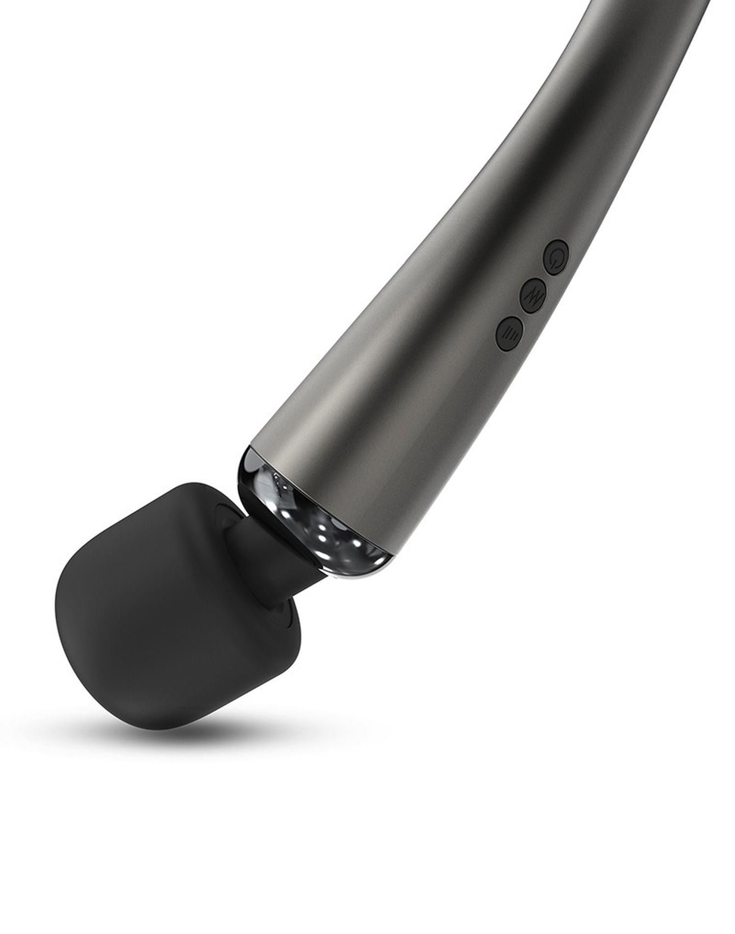 Класичний вібратор Dorcel Megawand, 29,5 см (сірий)