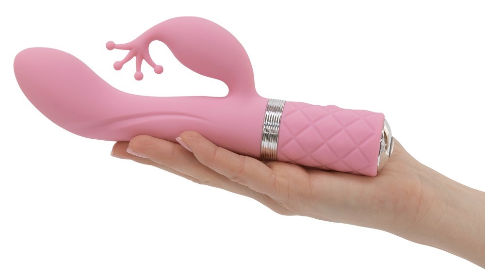 Вибратор-кролик Pillow Talk Kinky, 21,5 см (розовый)