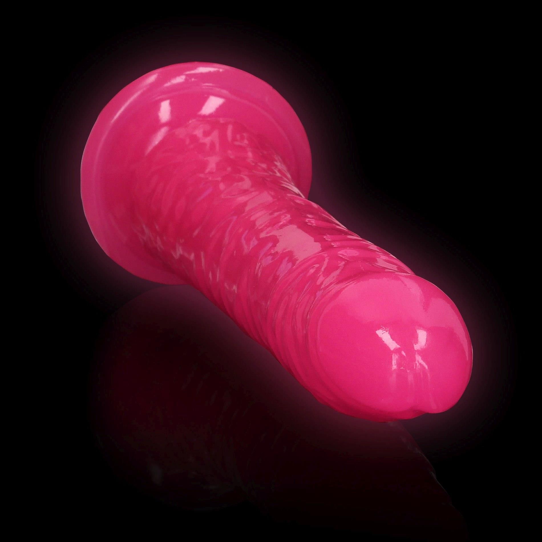 Dildo RealRock Slim Realistic 8'', 22 cm (różowy)