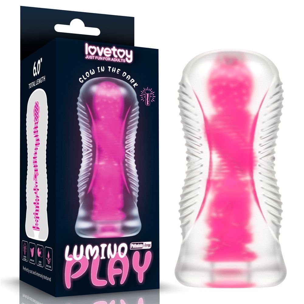 Мастурбатор Lumino Play Masturbator 6.0'' (розовый)