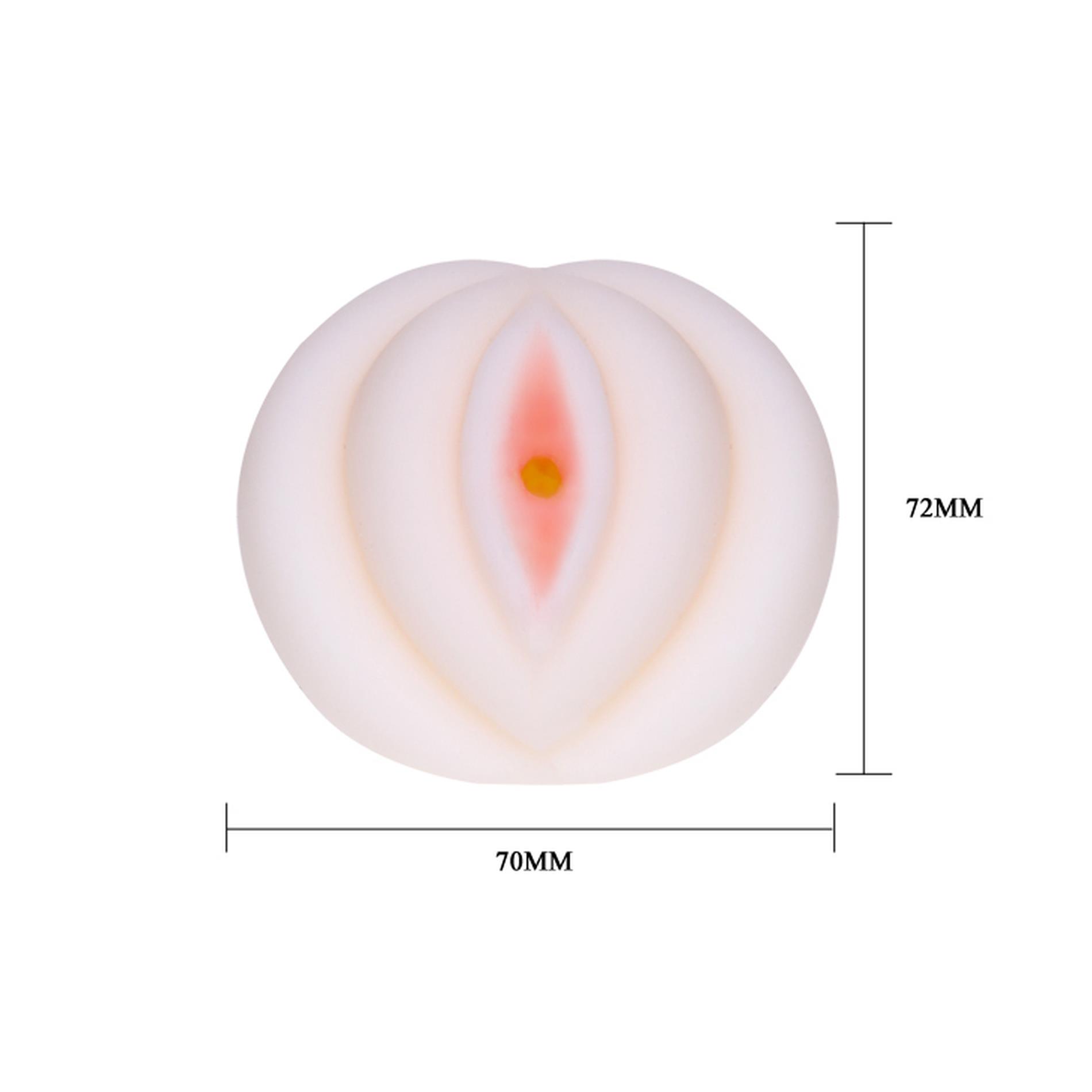Мастурбатор Baile Man's Masturbator Vagina, 15.5 см (белый)