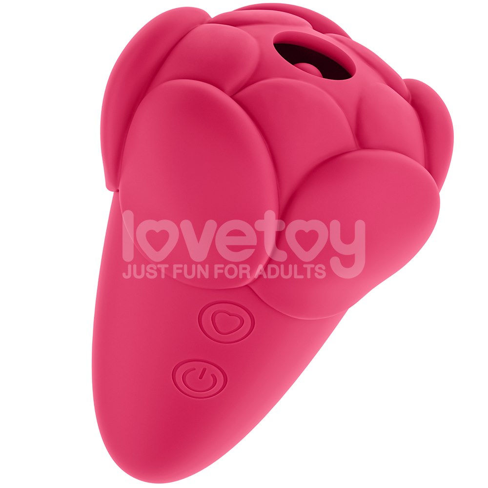 Вибратор для клитора Love Toy Flicker, 9.7 см (розовый)