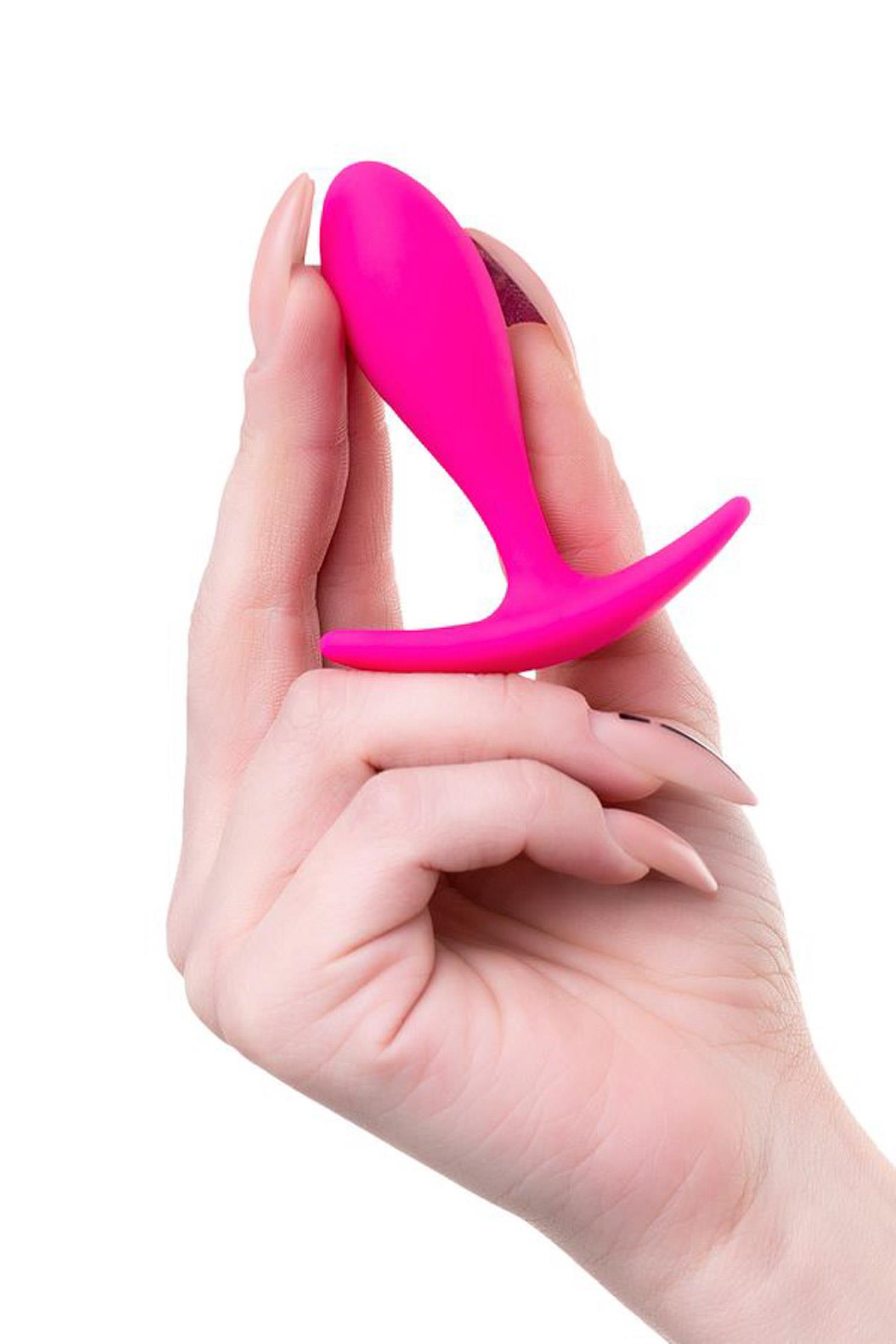 Korek analny ToDo Anal Plug Hub, 7.2 cm (różowy)